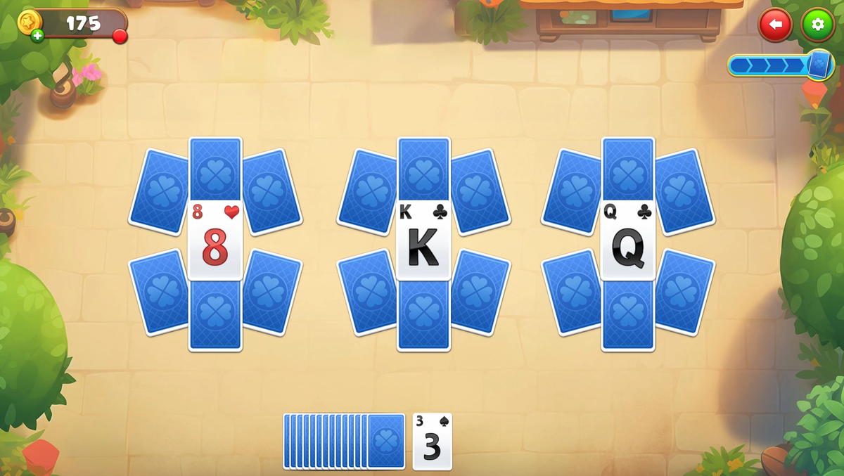 Kings And Queens Solitaire Tripeaks Kostenlos Spielen Bei Rtlspiele De