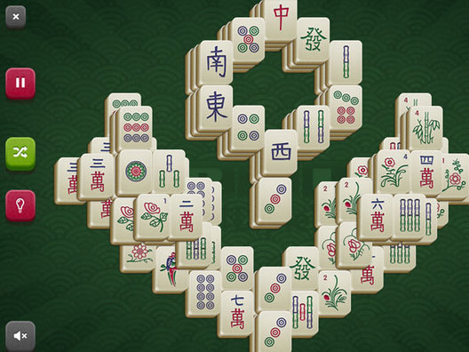 Gameduell - Mahjong / Mahjongg Flowers online spielen 6.700 HD 