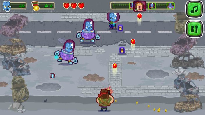 Aliens Attack - Screenshot 5