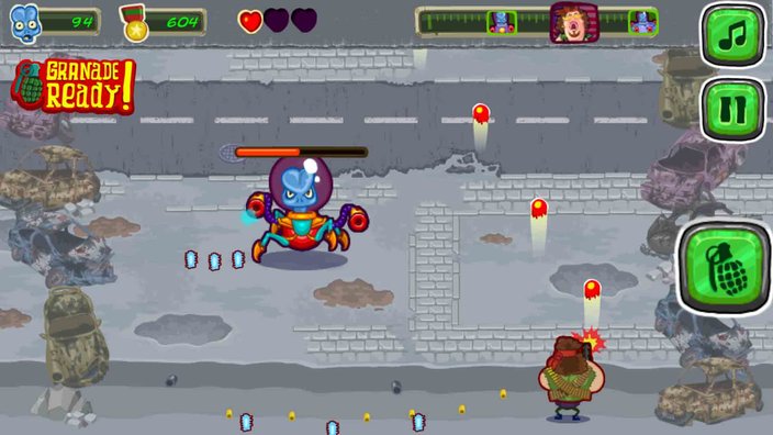 Aliens Attack - Screenshot 2
