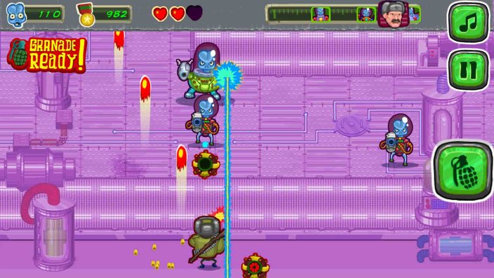 Aliens Attack - Screenshot 1