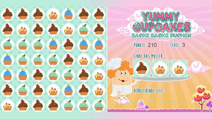 Yummy Cupcakes - Screenshot 2