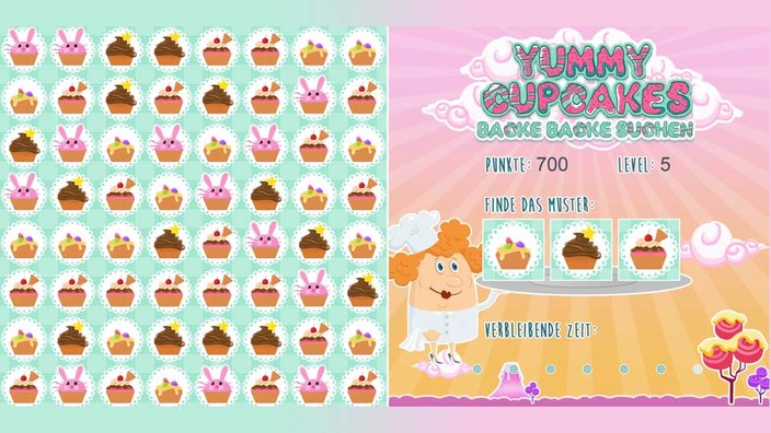 Yummy Cupcakes - Screenshot 1