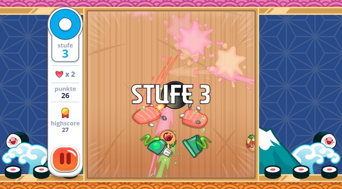 Sushi Slicer - Screenshot 2