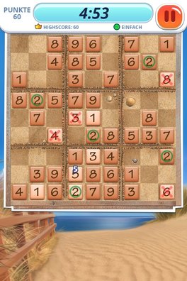 Beach Sudoku - Screenshot 1