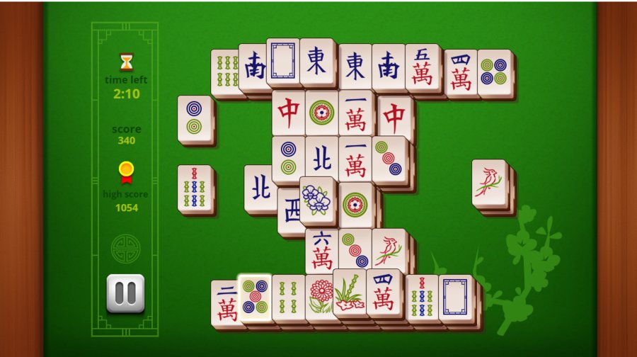 Mahjong Classic kostenlos online spielen bei