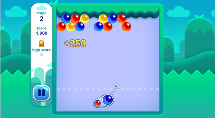 Bubble Shooter Arcade 2 kostenlos spielen bei RTLspiele.de