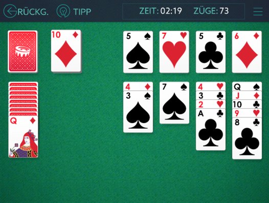 Canfield Solitaire - Screenshot 2