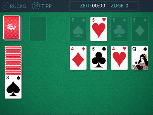 Canfield Solitaire - Screenshot 1