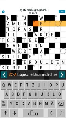 Tägliches Kreuzworträtsel - Screenshot 2