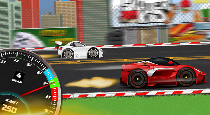 Super Racing GT: Drag Pro - Screenshot 2