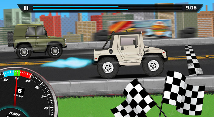 Super Racing GT: Drag Pro - Screenshot 1