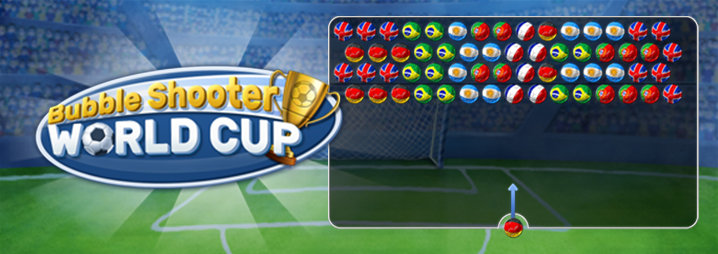 Bubble Shooter World Cup em Jogos na Internet