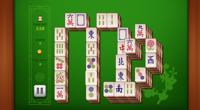 Classic Mahjong kostenlos online spielen auf Denkspiele