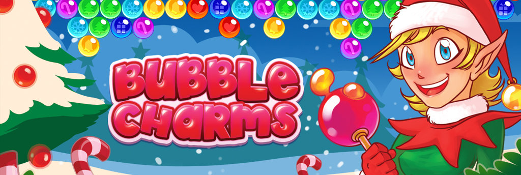 Bubble Charms Xmas - Jogo Gratuito Online