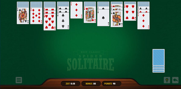 best classic spider solitaire