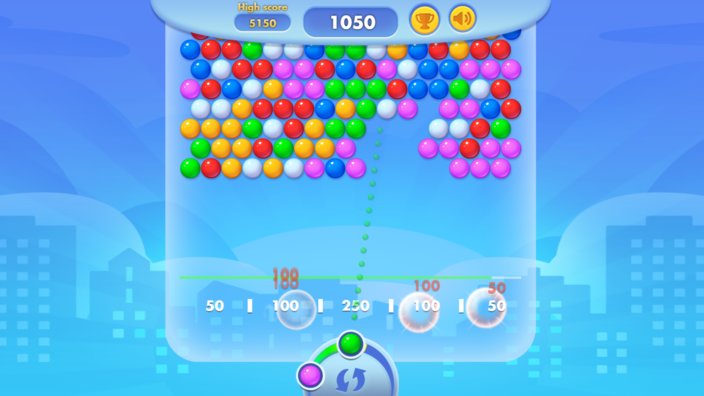 Bubble Shooter HD kostenlos spielen bei RTLspiele.de