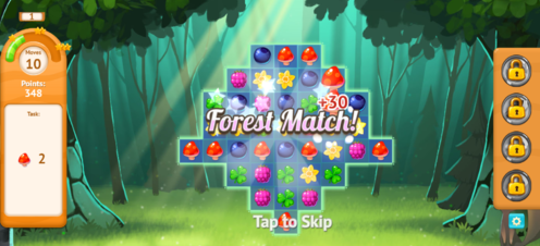 Forest Match 3 kostenlos spielen bei RTLspiele.de